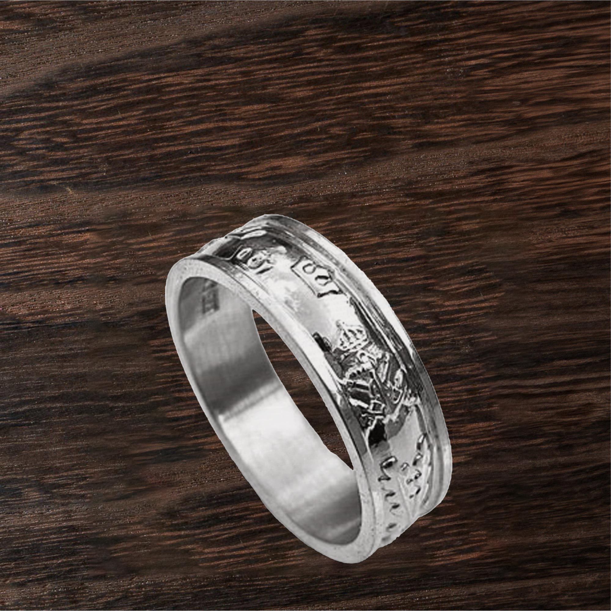 Marinen Silver 60 Officersring